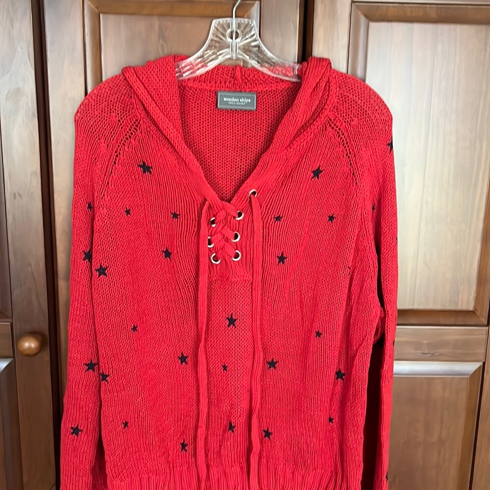 Wooden ship M/L hoodie sweater